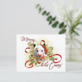 Hamster Christmas Postcards Feiertagspostkarte (Stehend Vorderseite)
