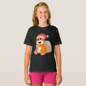 Hamster Christmas Sack T-Shirt (Vorne ganz)