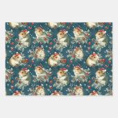 Hamster Christmas Wrapping Paper Geschenkpapier Set (Vorderseite 2)