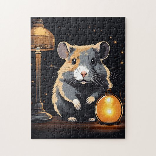 Hamster Cosy Ambiance Puzzle (Vertikal)