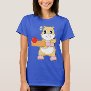 Hamster Cricket Cricket T-Shirt