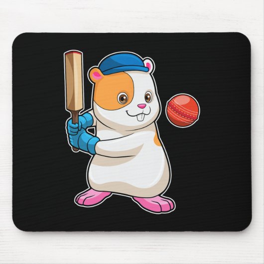 Hamster Cricket Cricket T Sport  Mousepad (Vorne)