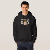 Hamster Dad  Hamster  Father Men Hoodie (Vorne ganz)