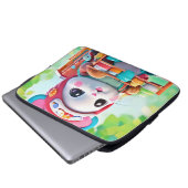 Hamster Delivery Hero Laptopschutzhülle (Vorne Knopf)