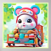 Hamster Delivery Hero Poster (Vorne)