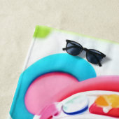 Hamster Delivery Hero Strandtuch (Beispiel)