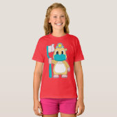 Hamster Dentist Toothbrush T-Shirt (Vorne ganz)