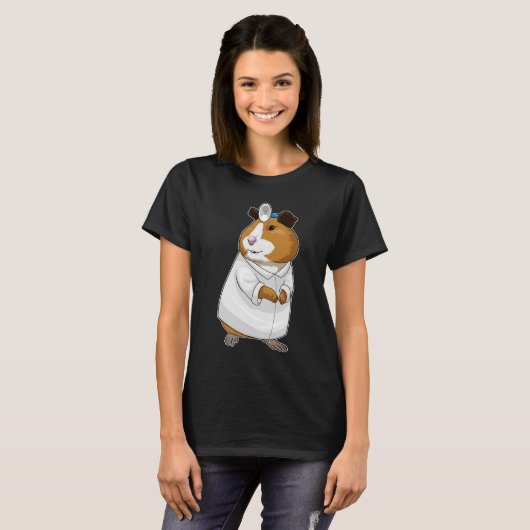 Hamster Doctor's coat T-Shirt (Vorne ganz)