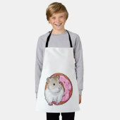 Hamster Donut Schürze (Getragen)