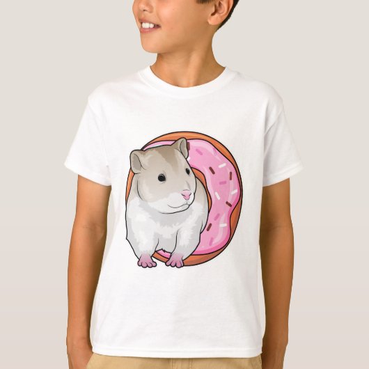 Hamster Donut T-Shirt (Vorderseite)