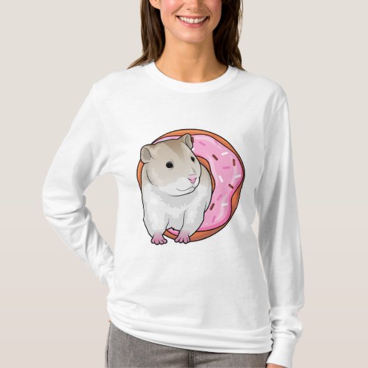 Hamster Donut T-Shirt (Vorderseite)