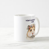 Hamster-Eigennachricht Kaffeetasse (VorderseiteRechts)