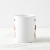 Hamster-Eigennachricht Kaffeetasse (Mittel)