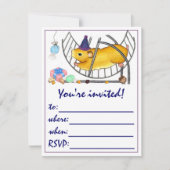Hamster Einladung (Vorderseite)