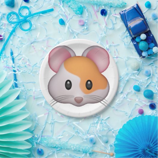 Hamster - Emoji Pappteller (Party)