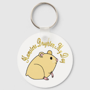 Hamster erhellen meinen Tag Schlüsselanhänger