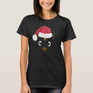 Hamster Face Animal Big Niedlich Face Costume Chri T-Shirt
