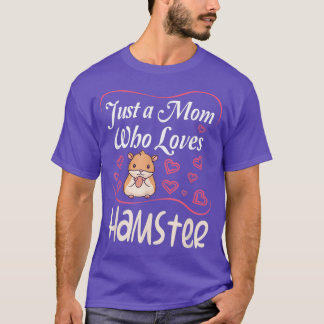 Hamster Fan Hamster Lover nur eine Mama, die Liebe T-Shirt