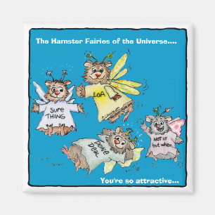 Hamster-Feen des Universum-Cartoon-Magneten Magnet