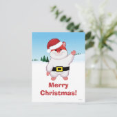 Hamster Feiertagspostkarte (Stehend Vorderseite)