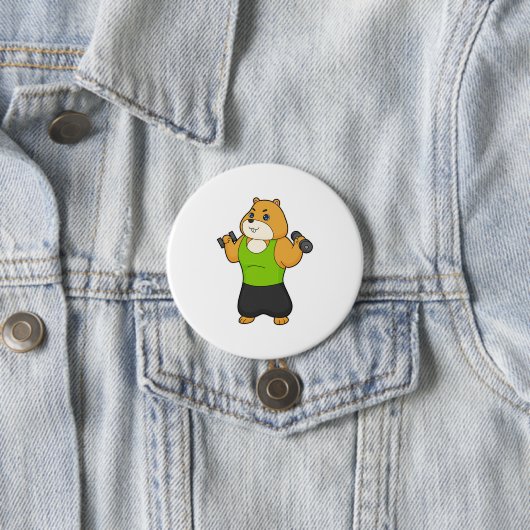 Hamster Fitness Dumbbell Button (Beispiel)