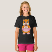 Hamster Flamingo T-Shirt (Vorne ganz)