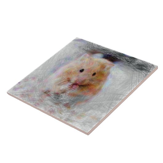 Hamster Fliese (Seite)