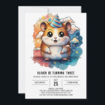 Hamster Friends Playful Birthday Einladung<br><div class="desc">Machen Sie mit unseren Hamster Friends Playful Birthday Einladungen Spaß. Diese Einladungen sind mehr als nur Papier; sie sind Freundschaftsverbindungen, die Ihre Lieben einladen, an der Freude Ihres besonderen Tages teilzunehmen. Das skurrile Hamster Illustrationen, Set vor einem Hintergrund der Verspieltheit, schaffen eine Atmosphäre der Kameradschaft und Freude. Jede Einladung ist...</div>