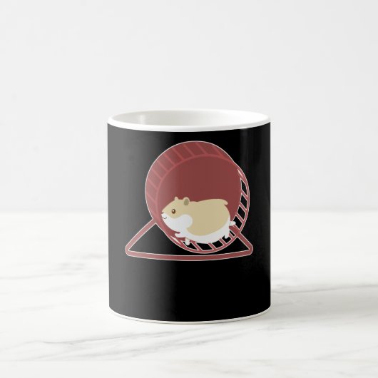 Hamster Funny Design Rodent Zwerg Hamster Geschenk Kaffeetasse (Mittel)