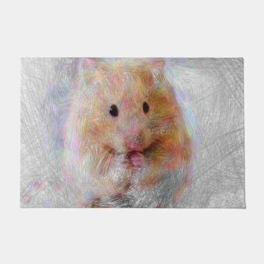 Hamster Fußmatte (Vorderseite)