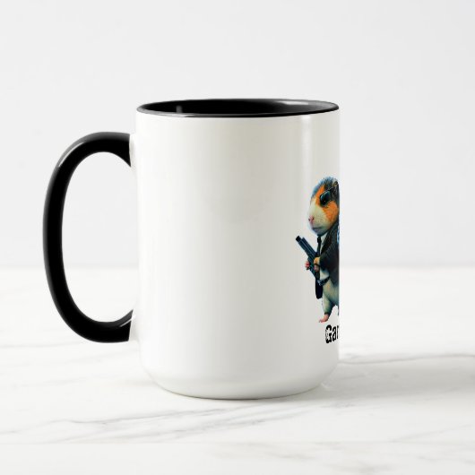 Hamster Gangster Tasse (Links)