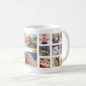 Hamster-/Gerbil-Collagen-Foto-Tasse (rund) Kaffeetasse (VorderseiteRechts)