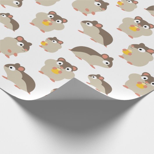 Hamster Geschenkpapier (Ecke)