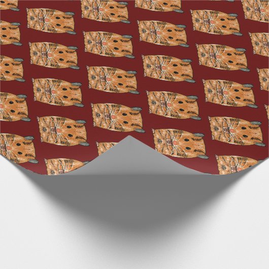 Hamster Geschenkpapier (Ecke)