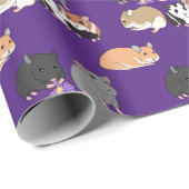 Hamster  geschenkpapier (Rolleneckpunkt)