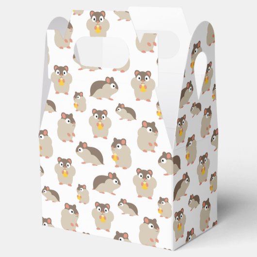 Hamster Geschenkschachtel (Geöffnet)