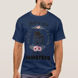 Hamster Girls T-Shirt Hamster Owner Womens Geschen
