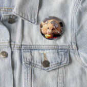 Hamster-glückliches Weihnachten! Button (Beispiel)