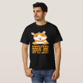 Hamster - Hamster machen mich glücklich T-Shirt (Vorne ganz)