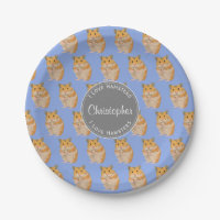 Hamster-Hamster-Muster Liebe des Blaus I