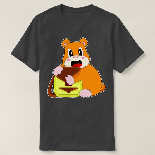 Hamster Handbag T-Shirt (Design vorne)