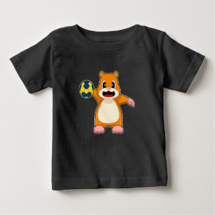 Hamster Handball Spieler Handball Baby T-shirt
