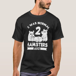 Hamster Haustiere Tiere Niedliche Käfige Ball Whee T-Shirt