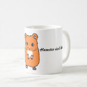 Hamster-heiße Wanne-Tasse Kaffeetasse (VorderseiteRechts)