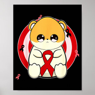 Hamster-Herzkrankheit-Bewusstseinsmonat Poster