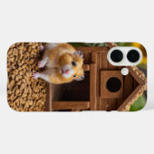 Hamster Hideout Case-Mate iPhone Hülle (Rückseite (Horizontal))