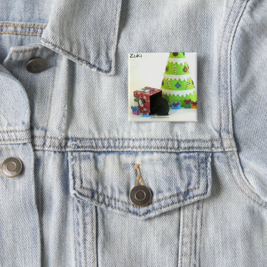 Hamster-Hintern! Button (Beispiel)