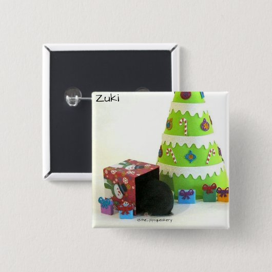 Hamster-Hintern! Button (Vorne & Hinten)