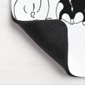 Hamster-Hintern Mousepad (Ecke)