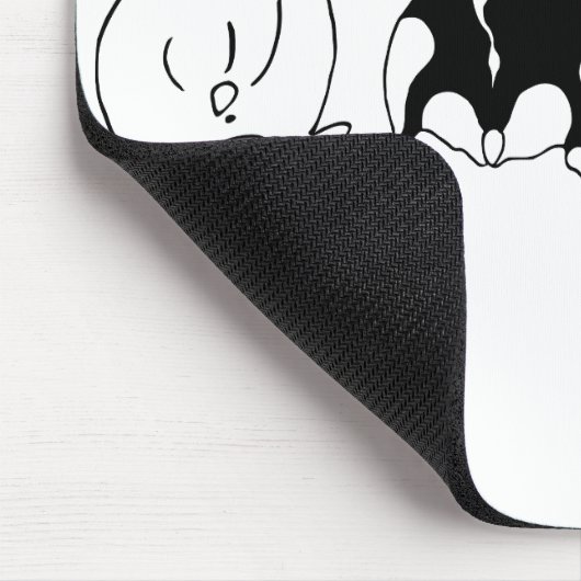 Hamster-Hintern Mousepad (Ecke)